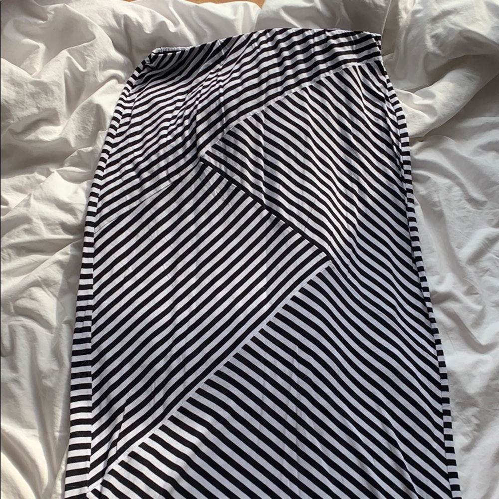 MOSSIMO striped maxi skirt
